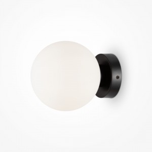 Seinavalgusti Maytoni Basic form must / valge E14