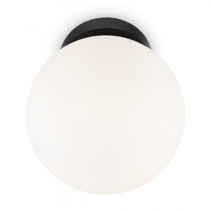 Настенный светильник Maytoni Basic form черный / белый E14