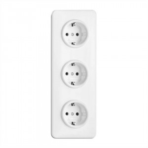 Raam THPG Duroplast lülitile ja pistikupesale valge