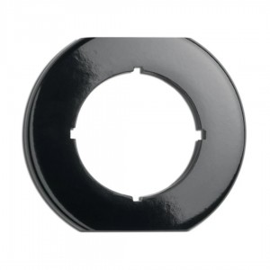 Raam THPG Bakeliit lülitile ja pistikupesale must