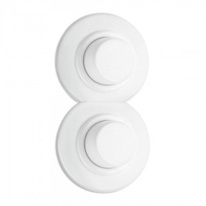 Raam THPG Duroplast dimmerlülitile, andmesidepesale valge