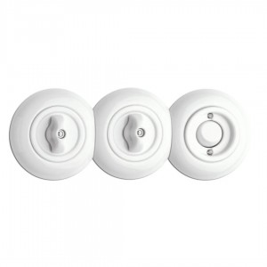 Lüliti THPG Portselan pöördristlüliti valge IP20