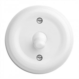 Lüliti THPG pinnapealne Duroplast veksellüliti valge IP20