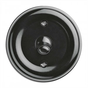 Lüliti THPG pinnapealne Bakeliit veksellüliti must IP20