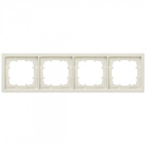 Raam SIEMENS 4-ne Delta Style 5TG1324 valge IP20