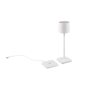 Rechargeable table lamp Trio Lighting Fernandez white 1,5W 130lm CRI80 IP54 2700K,4000K,6000K