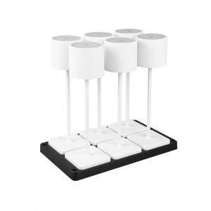 Rechargeable table lamp Trio Lighting Fernandez 6 set white 1,5W 130lm CRI80 IP54 2700K, 4000K, 6000K