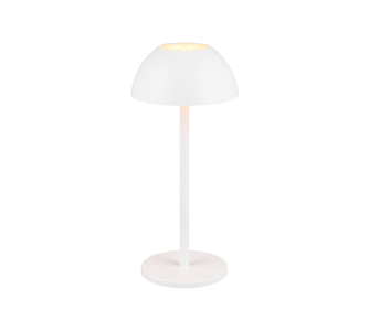 Rechargeable table lamp Trio Lighting Ricardo white 1,7W 240lm IP54 3000K warm white