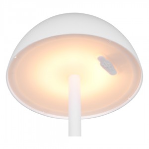 Rechargeable table lamp Trio Lighting Ricardo white 1,7W 240lm IP54 3000K warm white