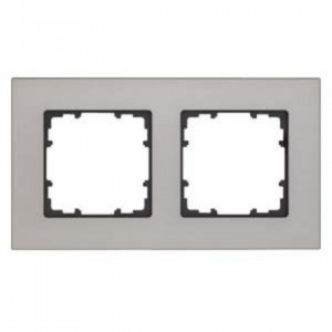 Frame SIEMENS Miro 2-ne alumiinium IP20