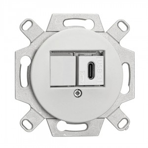 Socket THPG USB-C 3.1 charging station white IP20