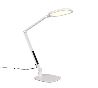 Rechargeable table lamp Trio Lighting Servo white 13,5W 1400lm CRI80 IP20 3000K, 4000K, 6500K 3CCT