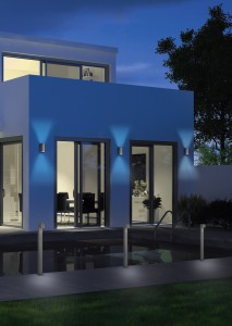 Julkisivuvalaisin Trio Lighting Roya 2 antrasiitti GU10 IP44