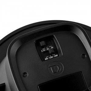 Upotettava valaisin Deko-Light Acrux Pro 190 musta 230V 30W 3750lm CRI90 100° IP54 Dip Switch 2700K, 3000K, 4000K