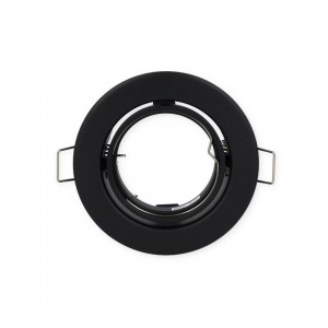 Luminaire frame Deko-Light Tilt black round GU5.3