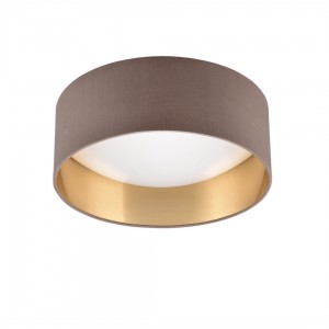 Ceiling lamp Trio Lighting Locarno taupe 12W 1600lm IP20 switch dimmer 830