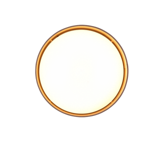 Ceiling lamp Trio Lighting Locarno taupe 12W 1600lm IP20 switch dimmer 830