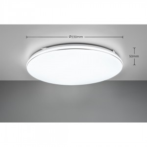 Plafoon Trio Lighting Blanca valge 46W 5600lm IP20 switch dimmer 840