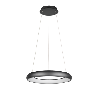 Riippuvalaisin Trio Lighting Cardona musta 38W 4400lm CRI80 switch dimmer 2300K, 3000K, 4000K 3CCT