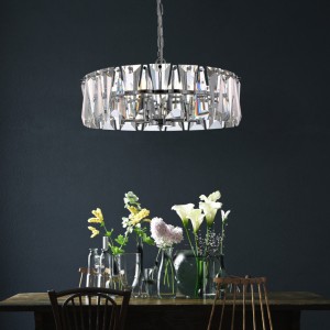 Pendant lamp Maytoni Puntes 6 chrome 60W E14 IP20