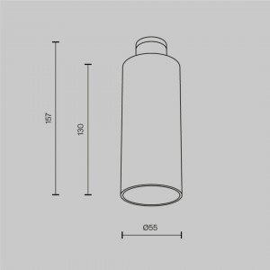 Спот-светильник Maytoni Focus LED черный 48V 13W 960lm 38° IP20 930