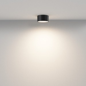 Dome light Maytoni Zon black 12W 560lm 120° IP20 930