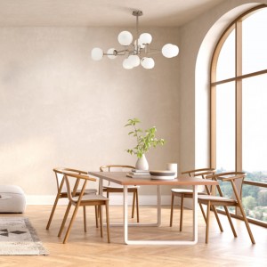 Люстра Maytoni Erich никель / белый 40W E14 IP20