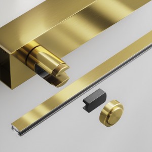 Voolusiin Maytoni seinale kinnitatav alus toiteplokile toitesisendiga Flarity messing 24V