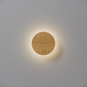 Wall light Maytoni Basic Texture natural wood 5W 345lm CRI80 180° IP20 2700K, 3000K, 4000K
