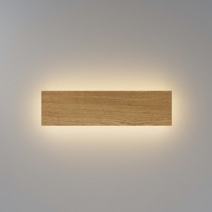 Wall light Maytoni Basic Texture natural wood 8W 522lm CRI80 180° IP20 2700K, 3000K, 4000K