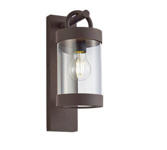 Fassaadivalgusti Trio Lighting Sambesi hämaanduriga rustik 230V E27 IP44