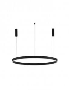 Подвесной светильник Nova Luce Motif черный 72W 5250lm IP20 DIMMABLE 3000K теплый белый