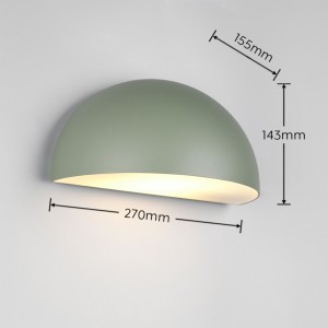 Fassaadivalgusti Trio Lighting Maas roheline E27 IP44