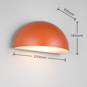 Fassaadivalgusti Trio Lighting Maas aprikoos E27 IP44
