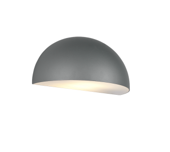 Julkisivuvalaisin Trio Lighting Maas harmaa E27 IP44