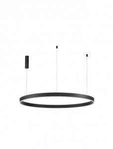 Riippuvalaisin Nova Luce Motif musta 80W 6000lm IP20 TRIAC 2700K-6000K