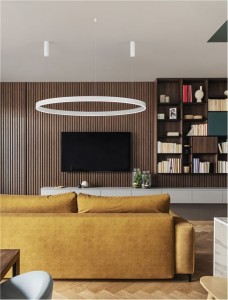Rippvalgusti Nova Luce Motif valge 80W 600lm IP20 TRIAC 3000K soe valge
