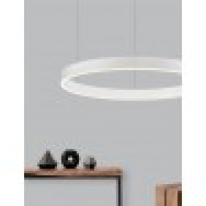 Pendant lamp Nova Luce Motif white 50W 3360lm IP20 TRIAC 3000K warm white