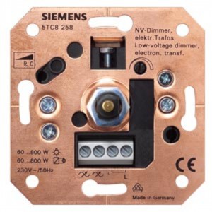 Device insert SIEMENS Dimmerlüliti  elektroonilisele trafole 60-800w   IP20