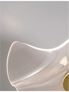 Wall light Nova Luce Aden black 20W 725lm 120° IP20 930