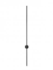 Seinavalgusti Nova Luce Aden must 20W 725lm 120° IP20 930