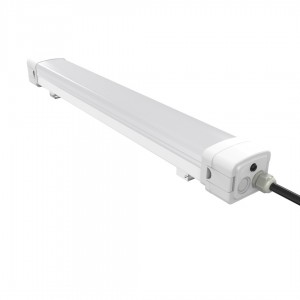 Teollisuusvalaisin Prolumen Parkade valkoinen 230V 30W 4000lm 120° IP66 DALI 840