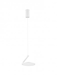 Bollard light Nova Luce Opi white 230V 14W 1093lm 72° IP20 3000K warm white