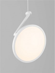 Bollard light Nova Luce Opi white 230V 14W 1093lm 72° IP20 3000K warm white