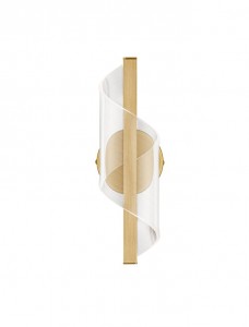 Seinävalaisin Nova Luce Valentin 9W 668lm IP20 3000K lämmin valkoinen