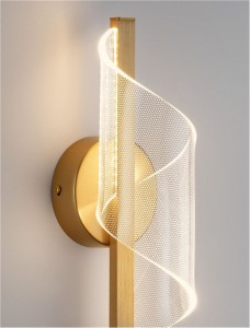 Wall light Nova Luce Valentin 9W 668lm IP20 3000K warm white