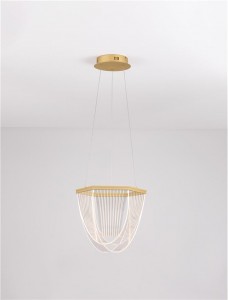 Riippuvalaisin Nova Luce Valentin 230V 20W 1395lm IP20 TRIAC 3000K lämmin valkoinen
