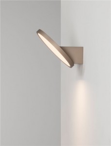 Wall light Nova Luce Vea gold 230V 8W 540lm IP20 Dip Switch 2700 K - 3000 K