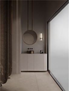 Wall light Nova Luce Luca black / white 15W 1309lm IP44 4000K pure white