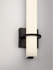 Wall light Nova Luce Luca black / white 15W 1309lm IP44 4000K pure white